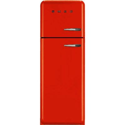 Smeg FAB30LFO 60cm 'Retro Style' Fridge Freezer with Left Hand Hinge in Orange Smeg FAB30LFO 60cm 'Retro Style' Fridge Freezer with Left Hand Hinge in Orange